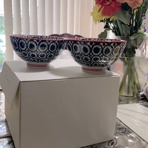 New Anthropology ice cream or soup bowls.